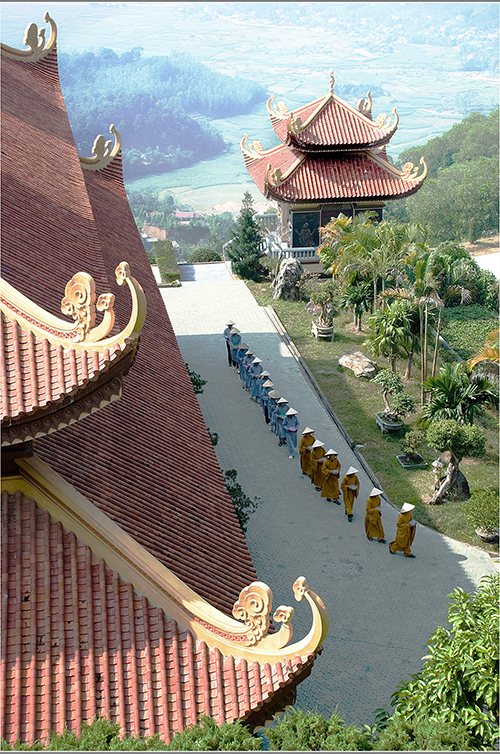 Truc Lam pagoda in Tam Dao. Photo: Nguyen Anh Tuan